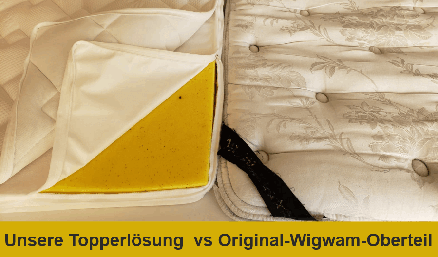 WigWam-Oberteil-vs-Wasserbett-Topper
